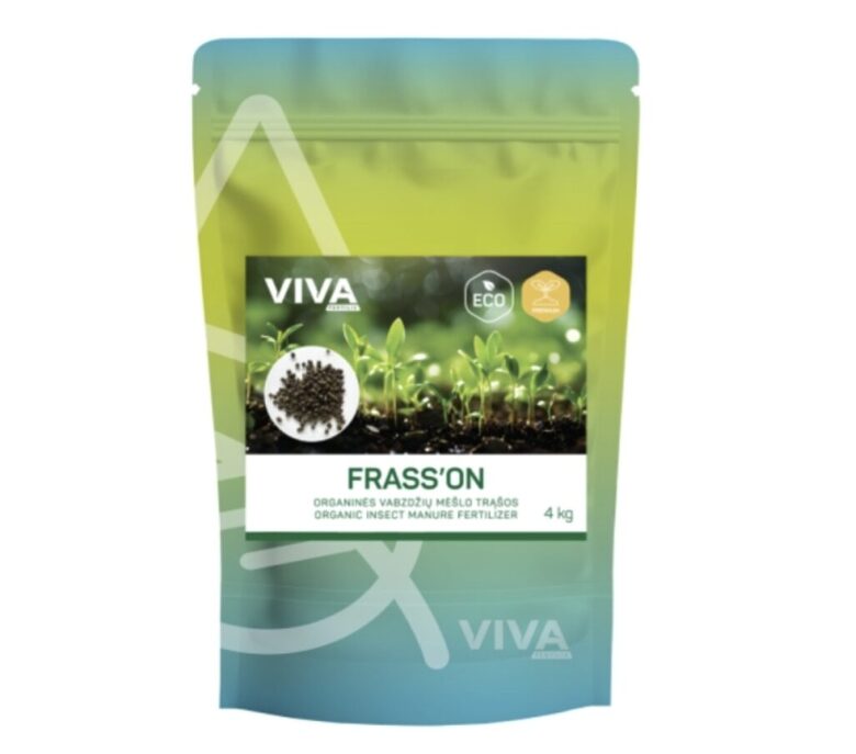 FRASS’ON organinės vabzdžių mėšlo trąšos, 4 kg.