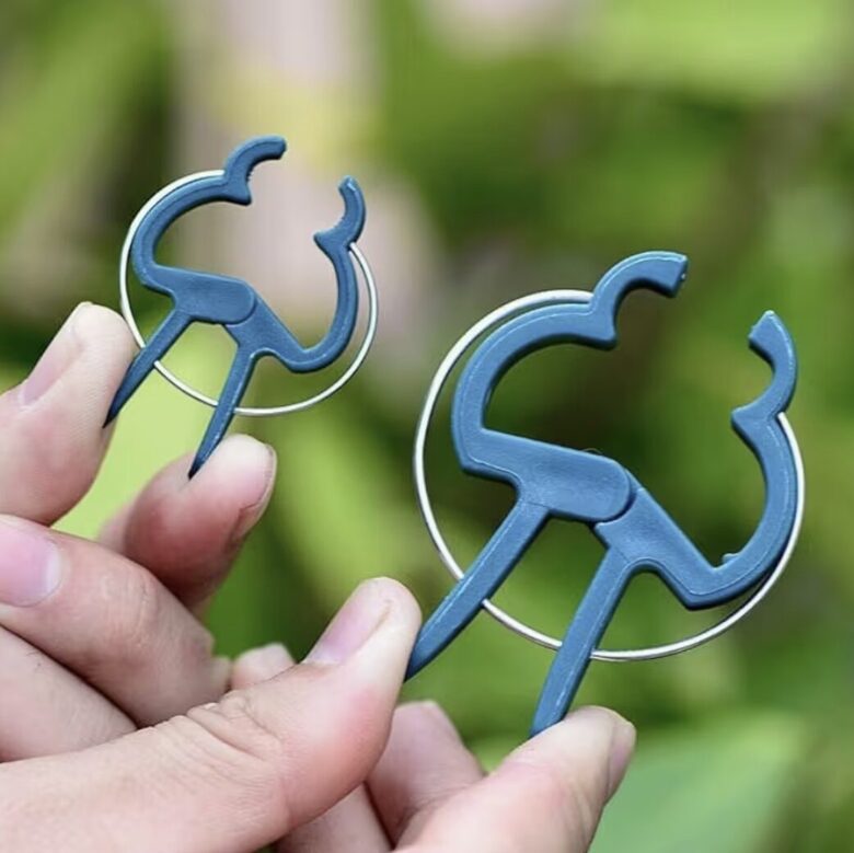 Augalų tvirtinimo prie atramų segtukai (komplektas 30 vnt.)