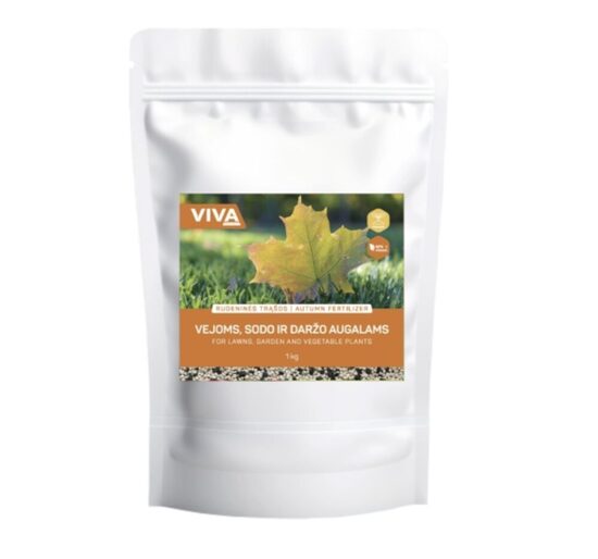 Rudeninės trąšos vejoms, sodo ir daržo augalams, 1 kg