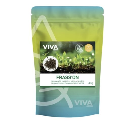 Organinės vabzdžių mėšlo trąšos FRASS’ON, 4 kg