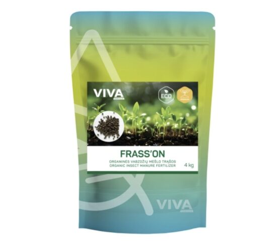 Organinės vabzdžių mėšlo trąšos FRASS’ON, 4 kg