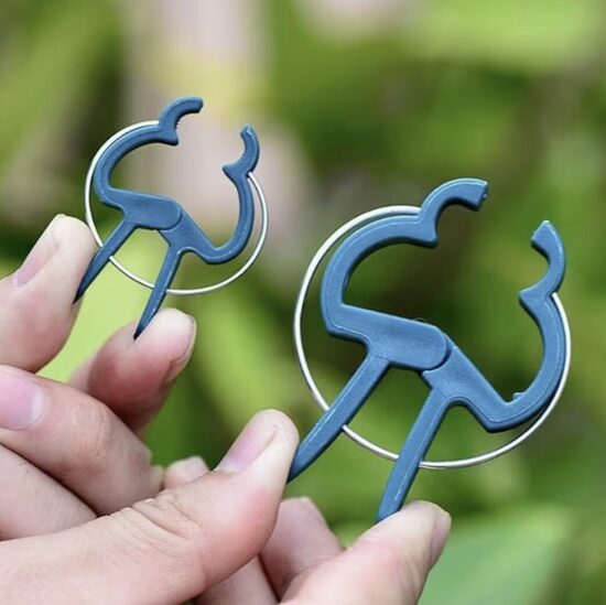 Augalų tvirtinimo prie atramų segtukai (komplektas 30 vnt.)