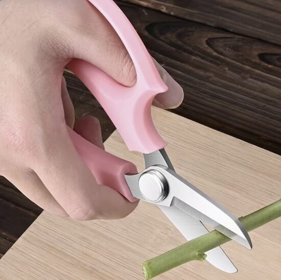 Profesionalios sodo žirklės su ergonomiška rankena