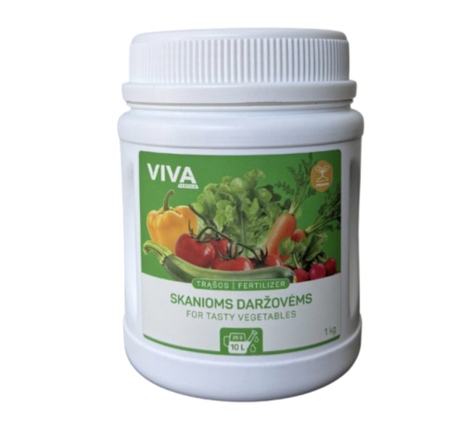 Tirpios trąšos skanioms daržovėms